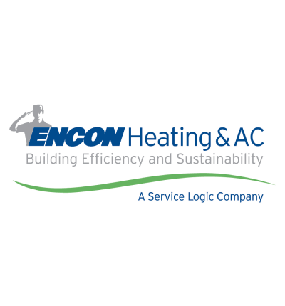ENCON Heating and AC logo logo