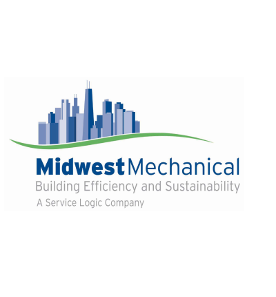 Midwest Mechanical logo logo