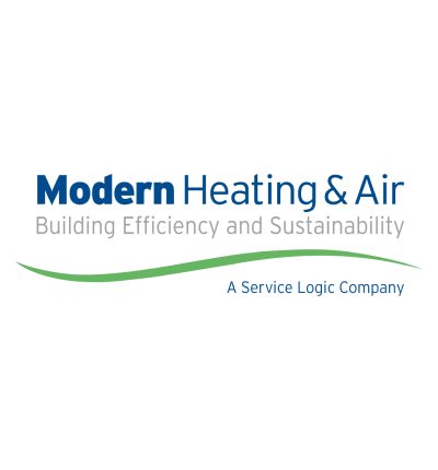 Modern Heating and Air logo logo